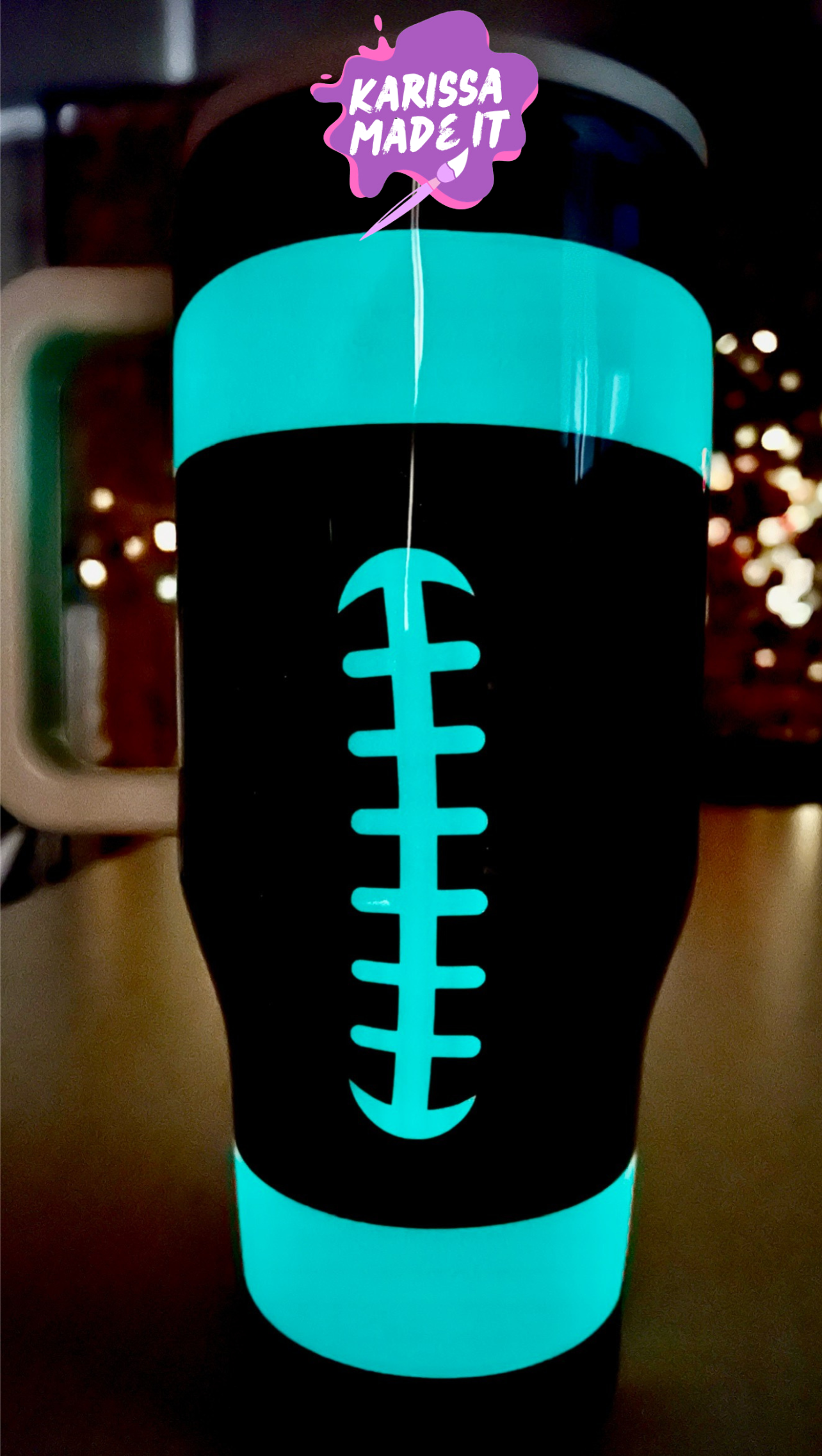 40oz football Hydrojug