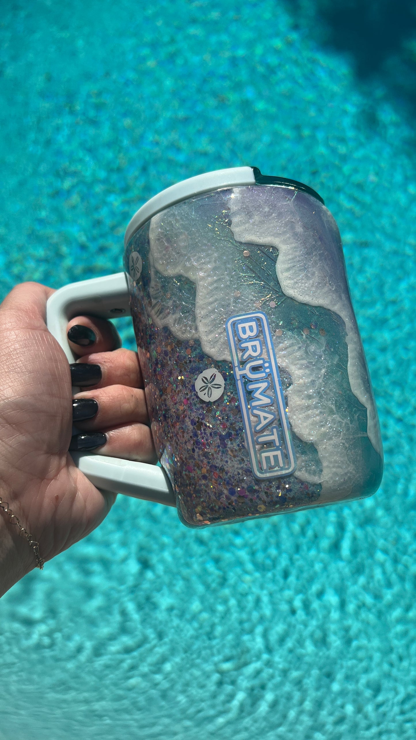 BruMate Purple Beach Mug