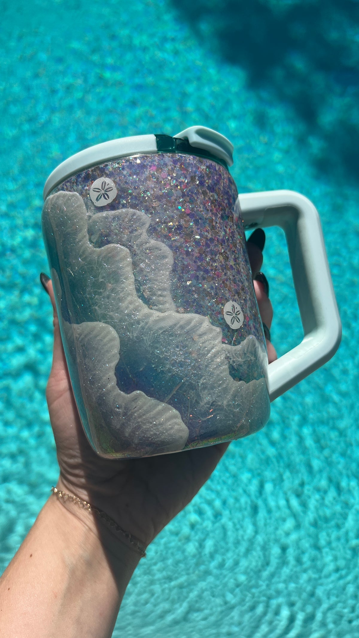 BruMate Purple Beach Mug