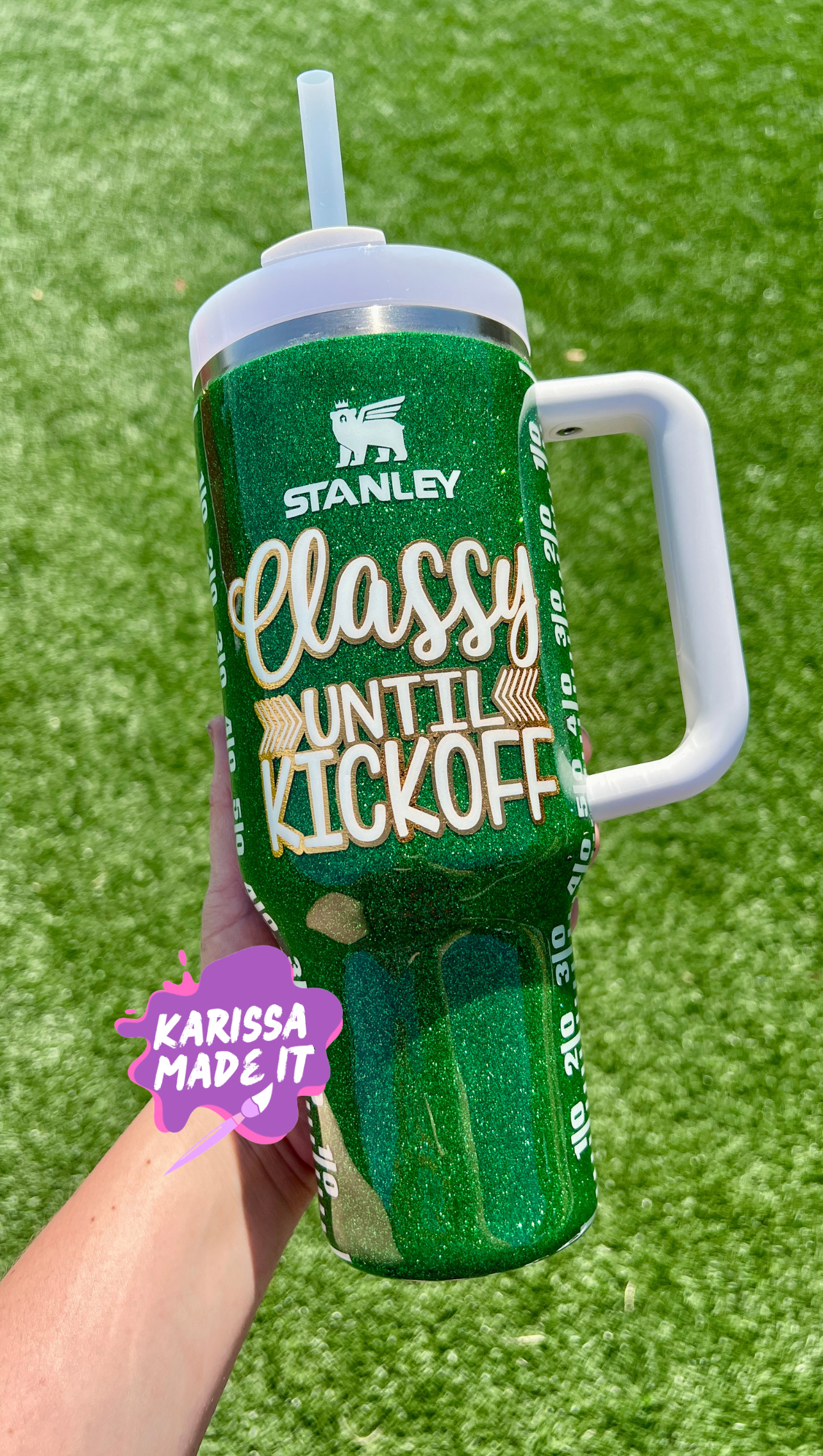 40oz Football Stanley